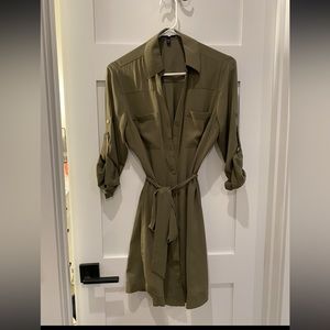 Express Portofino shirt dress